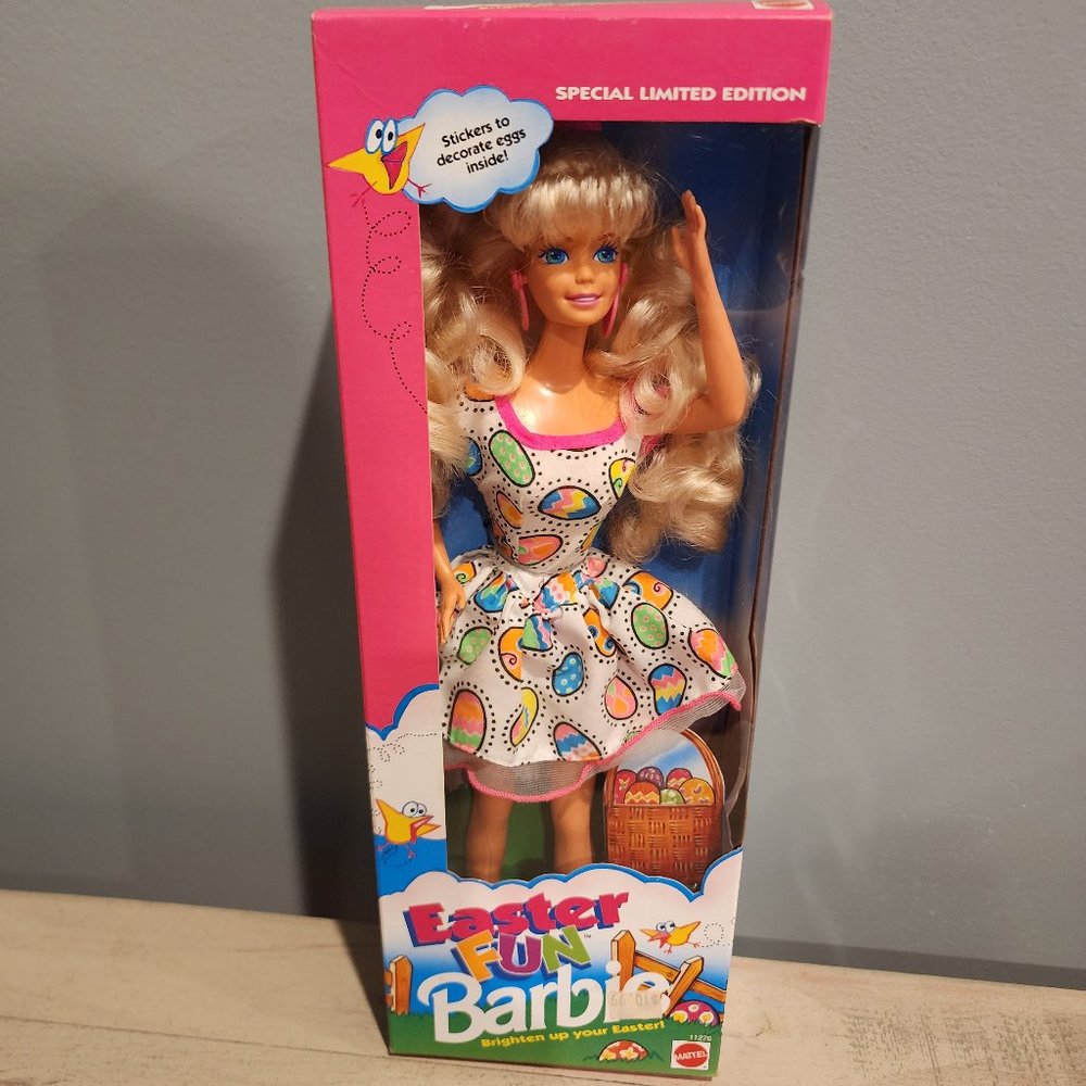 Vintage 1993 Easter Fun Barbie Special Limited Edition